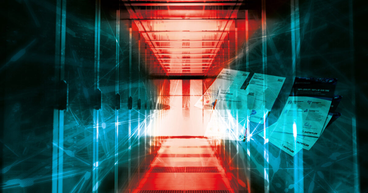 Certified quality management system | Datwyler IT Infra