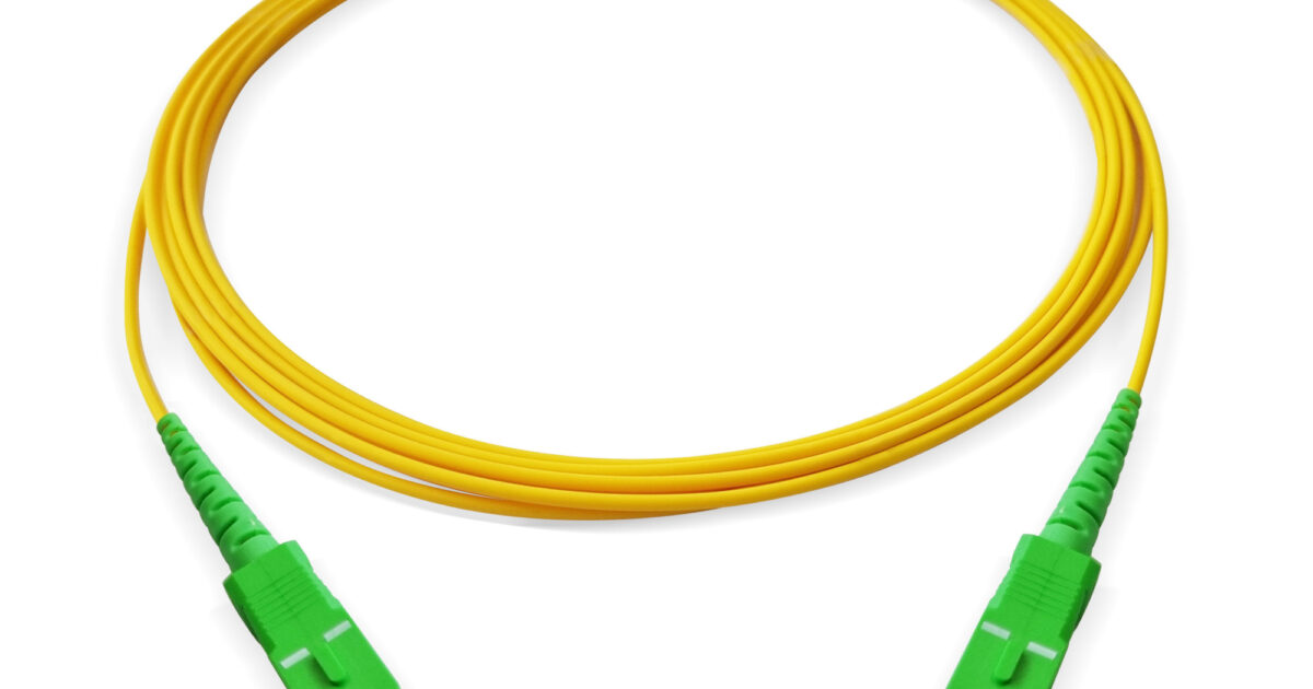 FO simplex patch cord SC/APC - SC/APC | Datwyler IT infra