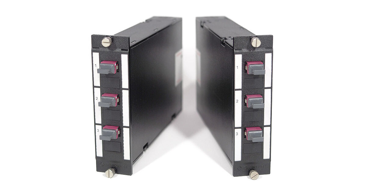 Modules enfichables convertisseurs FO-DCS 3U/7HP,… | Datwyler IT infra